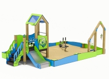 Песочный дворик ЛД051003 для детской площадки Песочный дворик ЛД051003 для детской площадки