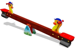 Качалка-балансир Утята КЧ028 для детской площадки Качалка-балансир Утята КЧ028 для детской площадки