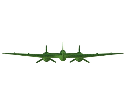 Топиари Самолет бомбардировщик, масштаб к оригиналу 1:4 - газон Premium, фото 4