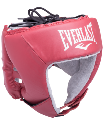 Шлем открытый USA Boxing 610400U, L, кожа, красный, фото 1