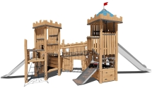 Игровой комплекс Эко 0712081 для детской площадки Игровой комплекс Эко 0712081 для детской площадки