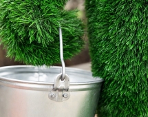 Топиари Гном с ведром - газон Eco Green