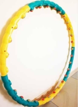 Обруч Super в коробке (8 секций: 4 желт, 4 зелен/ вес:1,4кг/ d-90см) Обруч Super в коробке (8 секций: 4 желт, 4 зелен/ вес:1,4кг/ d-90см)
