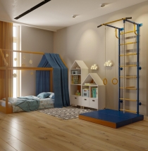 Детский спортивный комплекс Городок Babysport Пристеный Детский спортивный комплекс Городок Babysport Пристеный