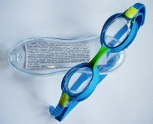 Очки для плавания детские Cliff G670 сине-зеленые