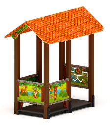 Домик средний 2 (Полянка) МФ 10.01.06-04, фото 4