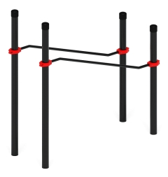 Воркаут ЛОВ 108 красный ВТ 102.03-01, фото 3 Воркаут ЛОВ 108 красный ВТ 102.03-01, фото 3