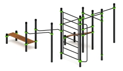 Воркаут ЛОВ 89 зеленый ВТ 101.18-02, фото 4