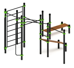 Воркаут ЛОВ 89 зеленый ВТ 101.18-02, фото 2