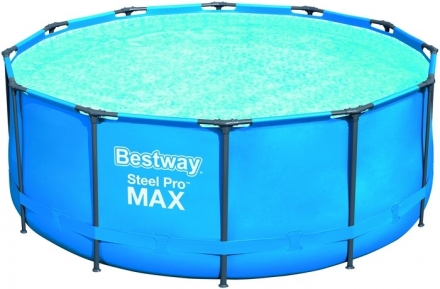 14471 Бассейн каркасный круглый SINGLE POOL MAX 366х122 см, фото 1