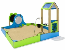 Песочный дворик ЛД051002 для детской площадки Песочный дворик ЛД051002 для детской площадки