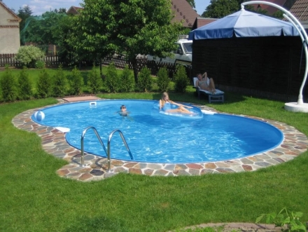 Бассейн Summer Fun 8,55x5,0х1,5 м восьмерка, фото 1