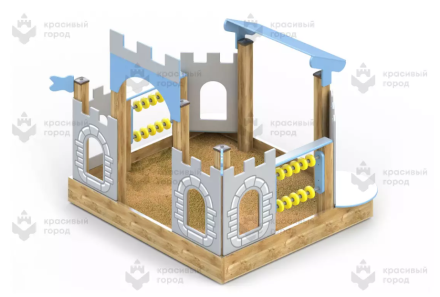 Песочный дворик «Крепость», фото 1