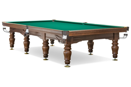 Бильярдный стол - Ильмень 12 Футов, Русская пирамида, Сланец Orero 25 мм, фото 1