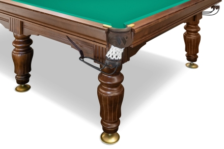 Бильярдный стол - Ильмень 12 Футов, Русская пирамида, Сланец Orero 25 мм, фото 3
