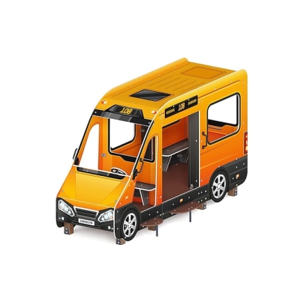 Автобус (оранжевый) - Беседка - МФ 10.03.13-01, фото 1