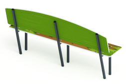 Скамейка детская Саванна - МФ 41.01.01-01.И1, фото 3 Скамейка детская Саванна - МФ 41.01.01-01.И1, фото 3