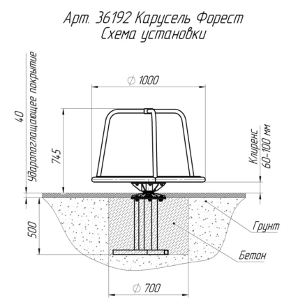 Карусель Форест, фото 4