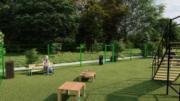 Площадка для выгула собак TORUDA №1 (15х15), фото 5