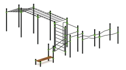 Воркаут ЛОВ 108 зеленый ВТ 102.19-02, фото 2