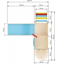 Детский домашний игровой комплекс Igra 6 Детский домашний игровой комплекс Igra 6
