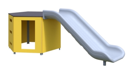 Спортивный комплекс Горка Romana 115.05.00 для уличных спортивных площадок, фото 4