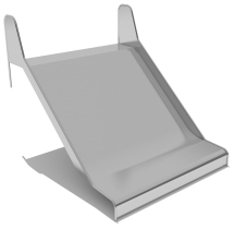 Горка из нержавеющей стали ГГН-1500.1000.002 для детской площадки Горка из нержавеющей стали ГГН-1500.1000.002 для детской площадки