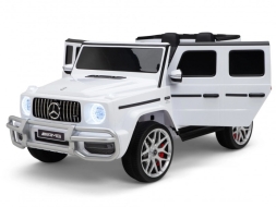 Детский электромобиль Mercedes G63 AMG 4WD 24V - S307-WHITE, фото 6