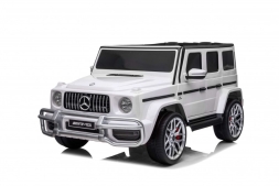 Детский электромобиль Mercedes G63 AMG 4WD 24V - S307-WHITE, фото 1