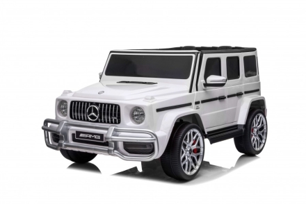 Детский электромобиль Mercedes G63 AMG 4WD 24V - S307-WHITE, фото 1