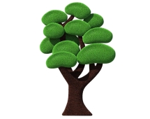 Топиари Дерево - газон Eco