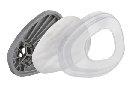 Предфильтр противоаэрозольный класса P2 R, 400 шт Jeta Safety 6020P2R-box, фото 3