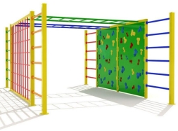 Уличный спортивный комплекс Актив спорт 11 для детской площадки, фото 1