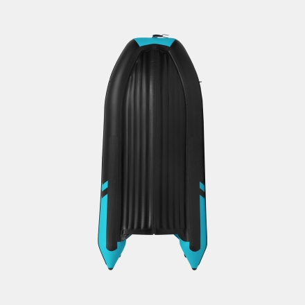 Gladiator E 420 PRO AIR Черно-бирюзовый моторная лодка ПВХ НДНД, фото 4