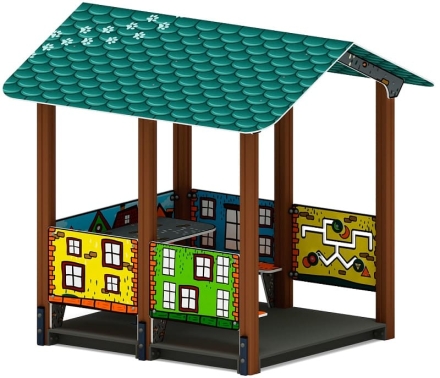 Домик большой 1 (Город) МФ 10.01.07-01, фото 4