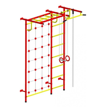 Спортивный комплекс Пионер С4СМ красно/жёлтый, фото 1