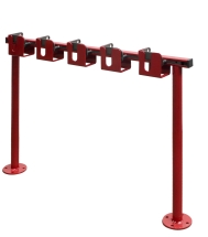 Стойка для скейтбородов запираемая Стойка для скейтбородов запираемая