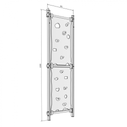 Скалодром Rock-s черный, фото 3 Скалодром Rock-s черный, фото 3