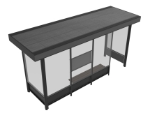 Остановка общественного транспорта "Мега-3" Остановка общественного транспорта "Мега-3"