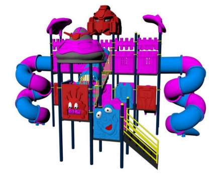 Детский игровой комплекс PS 1227, фото 1