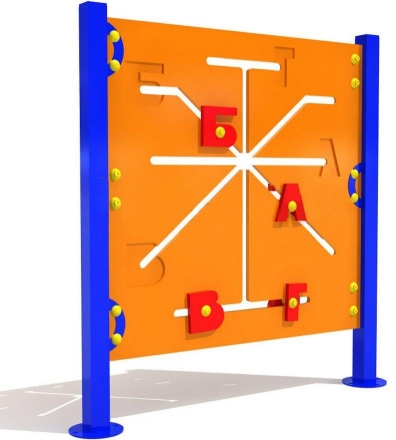 Развивающий элемент Лабиринт 3 для детской площадки, фото 1