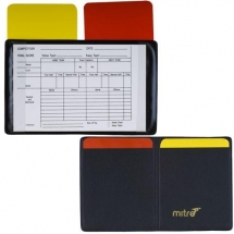 Бумажник судейский (для футб.) "MITRE" в комплекте 2 карточки (красн., желт.) Бумажник судейский (для футб.) "MITRE" в комплекте 2 карточки (красн., желт.)