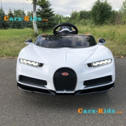 Электромобиль Bugatti Chiron HL318 белый, фото 2