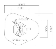 Игровой комплекс Эко 071303 для детской площадки Игровой комплекс Эко 071303 для детской площадки
