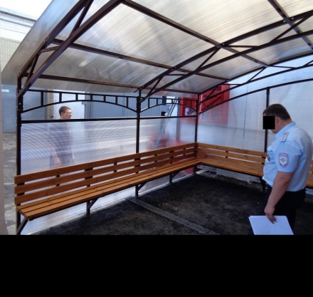 Беседка-курилка односкатная, фото 4