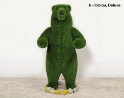 Топиари Медведь цирковой, h=200 - газон Deluxe/Deluxe Green, фото 5