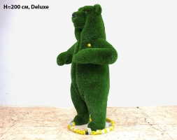 Топиари Медведь цирковой, h=200 - газон Deluxe/Deluxe Green, фото 2