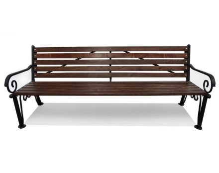 Парковая скамейка Рассвет, Лиственница 1,2 м, фото 1