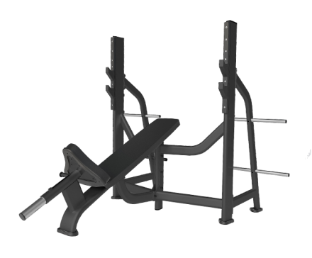 SVENSSON INDUSTRIAL E7042 Matte Black Скамья для жима с положительным наклоном, фото 1