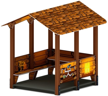 Домик большой 1 (Эко) МФ 10.01.07-02, фото 4